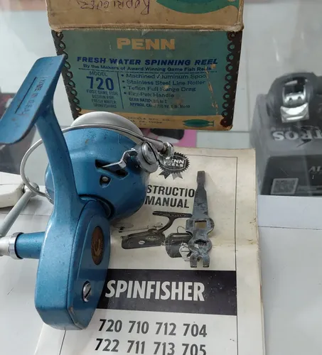 penn 720 spinning reel ATH7500 Authority Drag system for the harshest of saltwater fishing environments Penn 722 lots all three