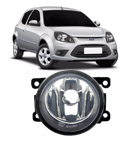 Farol Auxiliar Milha Ford Ka 2012 2013 - Unidade