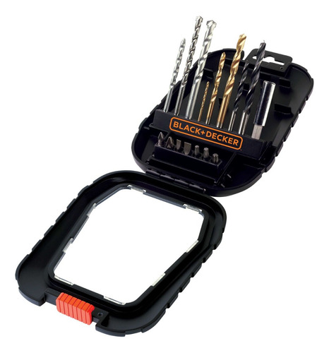 Taladro Atornillador 3/8 20v + Set 16 Piezas Black&decker
