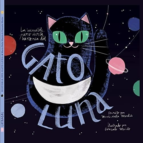 La Historia Del Gato Luna, De Autor. Editorial Lata De Sal En Español