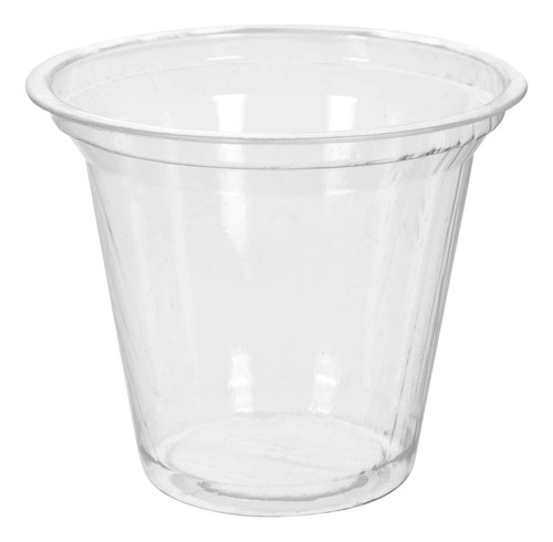 Mylin Vaso Transparente Plástico Gelatina 75ml 6cm Pack 20pz