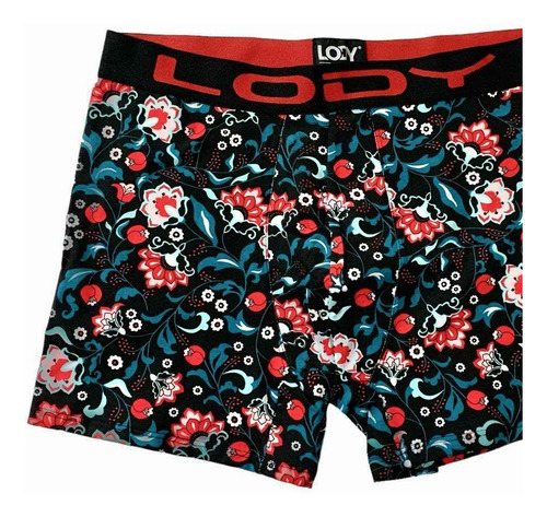  Pack X4 Boxer Lody Men Estampados Y Lisos Algodon Y Lycra