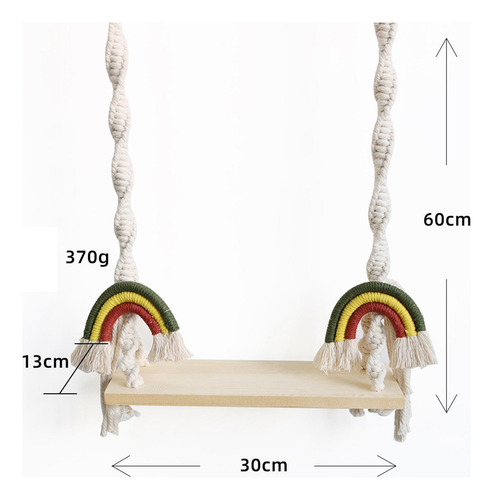 Photo Theme Props Accesorios Sillas De Columpio De Madera