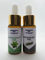 Comprar Aceite De Menta Y Romero Puro 100% Esenciales 15ml Nuevo