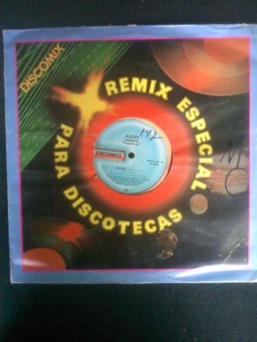 Lp. Alexis. Steppin Up. 1987. Electronic.remix.vinil.acetato