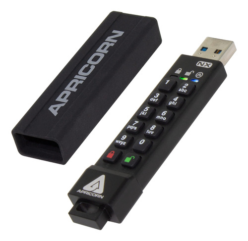 Apricorn 8gb Aegis Secure Key 3 Nx 256-bit Cifrado Fips 140.