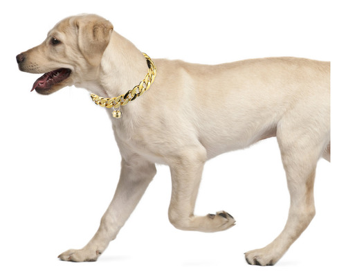 Collar Decorativo Con Forma De Campana Para Perro, Cadena Do