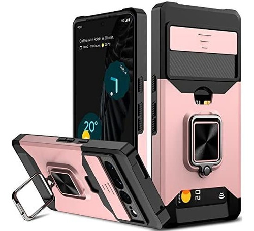 Nvollnoe For Google Pixel 7 Pro Case With Sliding P8lwu