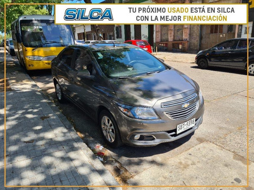 Chevrolet Prisma Ltz 2015 Gris Oscuro 4 Puertas