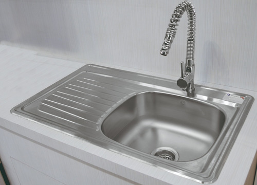 Fregadero Cocina Empotrar 1 Tina Eb 87x54x18 C101n Izq