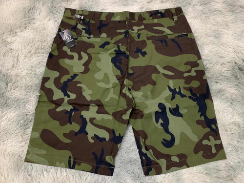 Short Bermudas Volcom (talla 36) 100% Original Hombre Camo