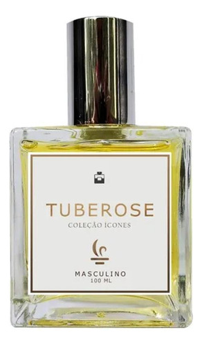 Perfume Masculino Floral Tuberose Coleção Ícones 100ml