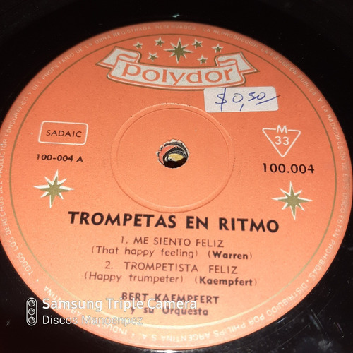 Simple Bert Kaempfer Y Su Orquesta Polydor C12