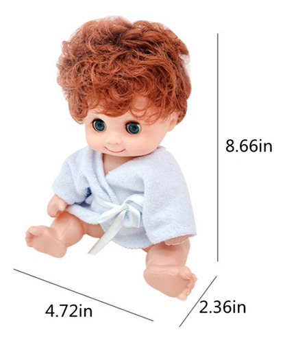 Set De Baño Para Muñecas Esmaltado, Casa De Juegos Para Niño