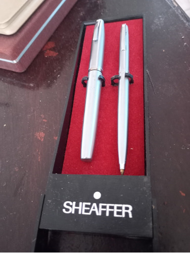 Lote Y Lapicera Pluma Sheaffer De Colección 