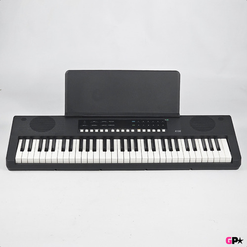 Organo Teclado 5/8 Sensitivo Banco Fuente Pie Funda Ek61208