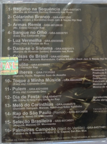 Cd Black Total - Versão Brasileira - Original - Lacrado.