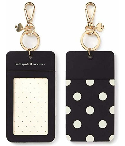 Kate Spade New York Women's Id Clip, Black Dot