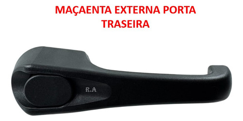 Par Maçanetas Externas Traseira Fiat Uno 1984 A 2013