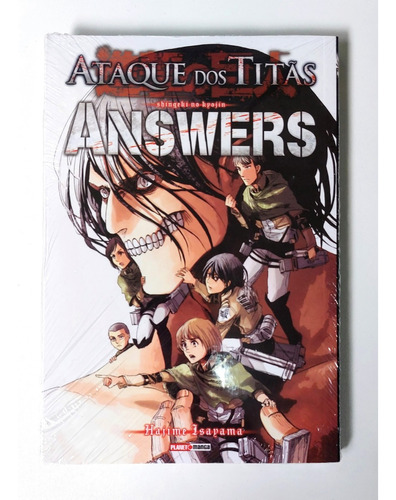 Ataque Dos Titãs Answers - Guia Oficial! Mangá Panini! Novo E Lacrado