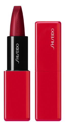 Labial En Barra Shiseido Technosatin Gel Lipstick Color 424 QUANTUM PLUM - BERY PLUM