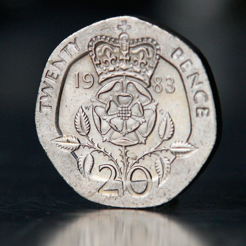 Moneda Reino Unido Twenty Pence 1983