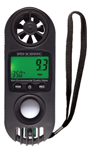 Anemómetro 850027 Medidor Velocidad Viento Sper Scientific