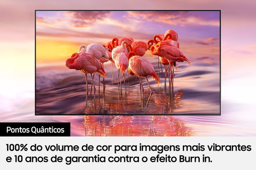 Imagem 8 de 10 de Smart Tv 55 Samsung Qled 4k 55q80a Modo Game Processador Ia