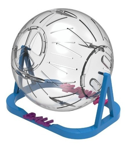 Globo De Exercicio Para Hamster Ball Pequeno 13cm Cor Azul