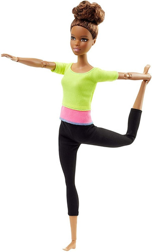 Muñeca Barbie Articulada 22 Extremidades Yoga / Morena