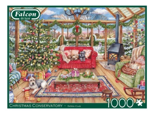 Rompecabezas Puzzle 1000 Piezas Jumbo Diset Christmas