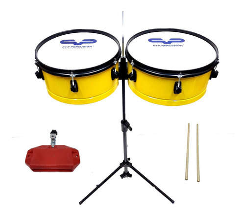 Timbaleta Pintada Economica F Color Amarillo