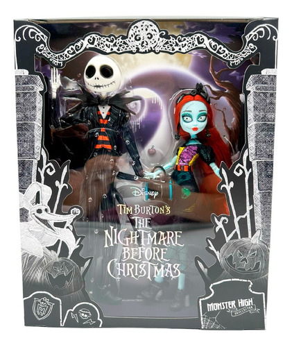 Mattel Monster High Skullector Jack Y Sally Nightmare Before