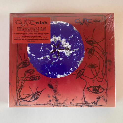 The Cure -wish 30th Anniversary - 3 Cds