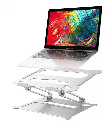 Base / Soporte Para Laptop 100% Aluminio Ajustable Cod 2877