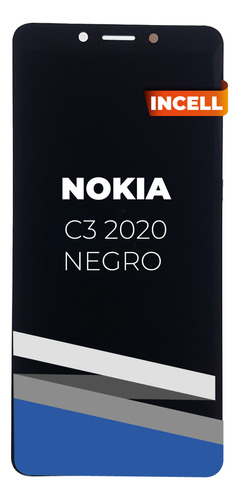 Lcd - Pantalla - Display  Nokia C3 2020 Negro Ta 1258 1298