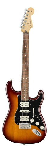 Guitarra eléctrica Fender Player Stratocaster Floyd Rose HSS de aliso 3-color sunburst brillante con diapasón de granadillo brasileño