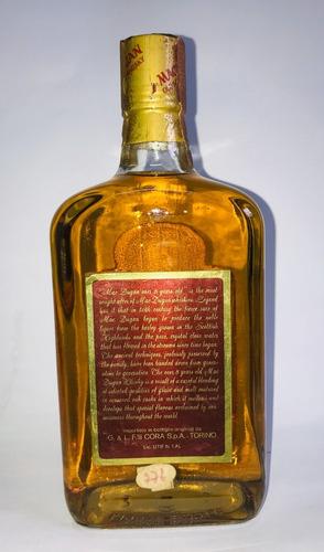 Whisky Mac Dugan 8 Years Old - Ano 1968 (Usado)