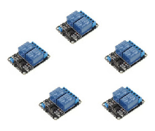 Modulo Relevadores De 2 Canales Arduino Pic Avr 5 Pz