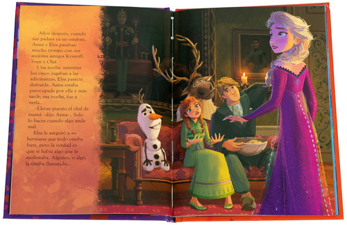 Cuentos Infantiles con historias mágicas: Frozen II, de Varios autores. Editorial Silver Dolphin (en español), tapa dura en español, 2022