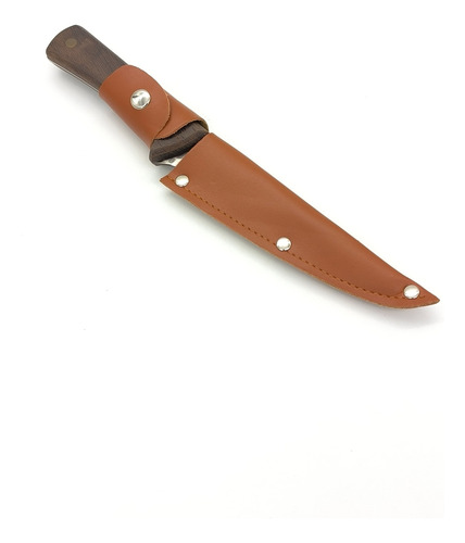 Cuchillo Carnicero Rustico Hoja Delgada Filetero Con Funda