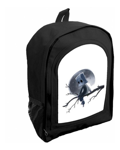 Mochila Negra Infantil Nena Nene Little Nightmares Rr19