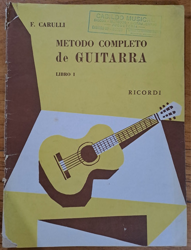 Libros Métodos Completos Para Guitarra + Partitura Milonga (Usado)