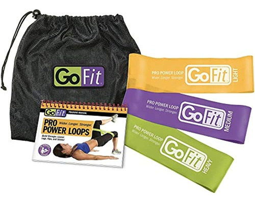 Kit De Bandas De Resistencia Pro Power Loops Gofit