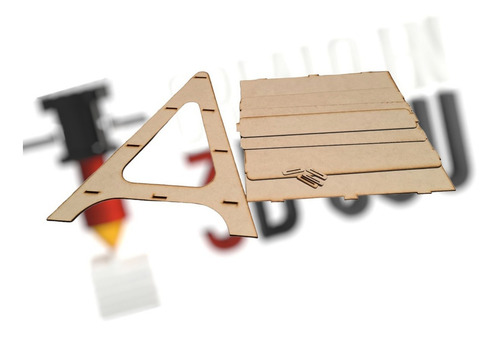 Kit Candy Bar Exhibidor Mesa De Dulces 2pz Mdf