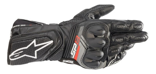 Guantes de moto Alpinestars Sp 8 Sp8 V3 de piel negra Fxm, talla XGG (XXL)