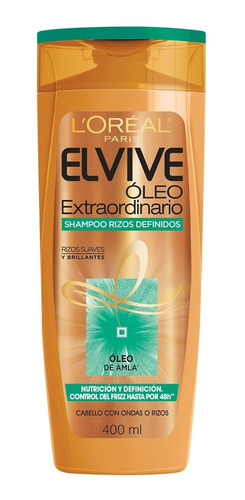 Shampoo Oleo Extraordinario Rizos X400 Elvive Loreal Paris