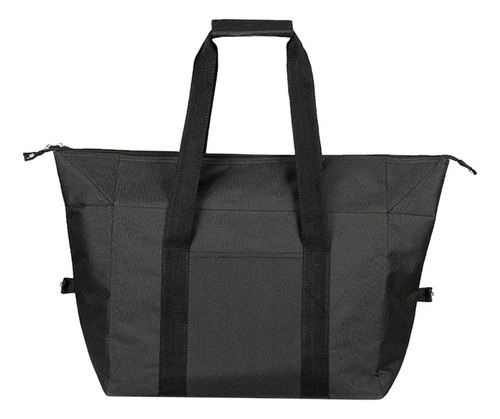 A Bolso Del Refrigerador Del Diseño Plegable Negro L
