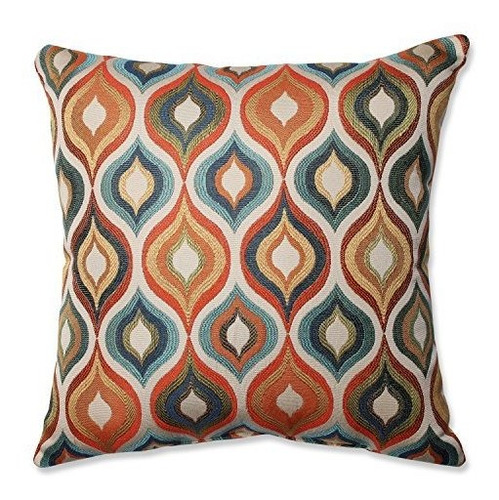 Pillow Perfect Flicker Jewel Throw Pillow, 18 Pulgadas