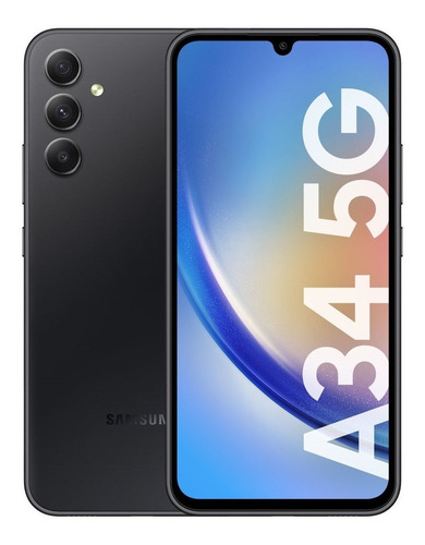 Imagen 6 de 7 de Celular Samsung Galaxy A34 128/6gb Negro Auricular De Regalo